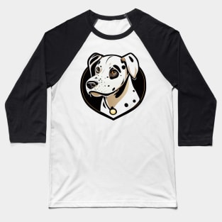 "Spot" the Dalmatian Dog Baseball T-Shirt